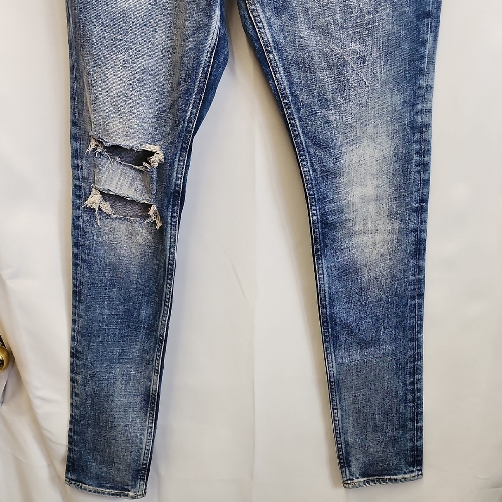 Hudson Jeans Blue Skinny Vintage Wash - Picture 3 of 7